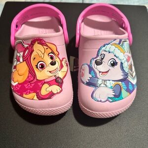 Paw Patrol Crocs size 9c